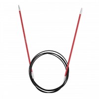 Спицы круговые Zing 2,5мм/120см, цв.гранатовый, KnitPro 122359