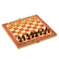 Шахматы, шашки, нарды, настольные игры, н-р 3в1, 24*24см 28144