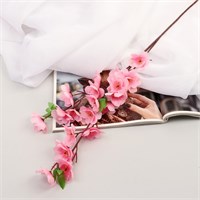 Цветы искусственные "Ветка яблони" 4,5*58см, розовый 122990