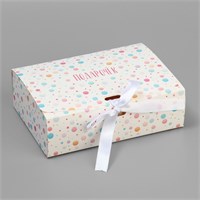 Коробка подарочная складная, упаковка, «Подарочек», 16.5*12*5см 123103