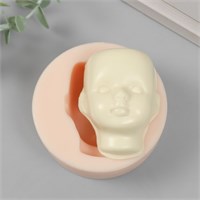 Молд силикон "Лицо младенца" №3 6*4,6*2,8см 123248