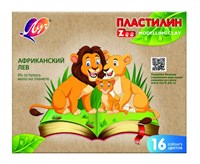 Пластилин Луч Zoo 16 цветов х 15 гр 102879
