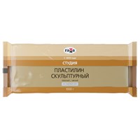 Пластилин скульптурный Гамма "Студия", телесный, мягкий, 1кг 104293