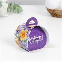 Коробочка подарочная д/яйца «Весенние цветы» на пасху, 25*30см 123886