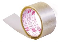 Скотч прозрачный 43мм толщина намотки 13-16мм 123976