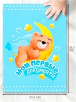 Папка д/свидетельства о рождении «Мои первые документы», А4 124094