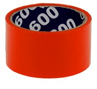 Клейкая лента упаковочная 48мм*24м, 45 мкм UNIBOB (оранжевая) 124338