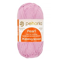 Пехорка Жемчужная 50% хлопок, 50% вискоза 100г 425м, цв.29-Розовая сирень 124466