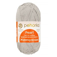 Пехорка Жемчужная 50% хлопок, 50% вискоза 100г 425м, цв.59-Мышонок 124468