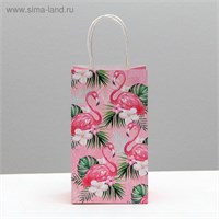 Пакет подарочный крафтовый, упаковка, «Для тебя», 12*21*9см 124492