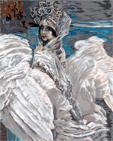 Картина рис.по номерам 40*50см "ФРЕЯ" Царевна-лебедь 124496