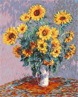 Картина рис. по номерам 40*50см ФРЕЯ "Клод Моне, Подсолнухи" 124506