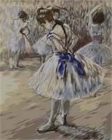 Картина рис. по номерам 40*50см ФРЕЯ "Эдгар Дега, Танцовщица" 124508