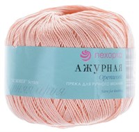 Пехорка Ажурная 100% хлопок 50гр цв. 68 чайная роза 12934