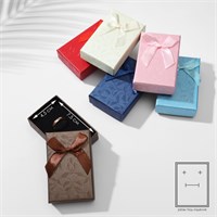 Коробочка подарочная, 5*8см, МИКС, вставка чёрная 1шт 124974