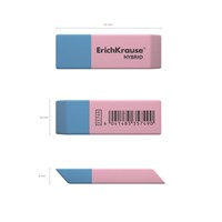 Ластик ErichKrause Hybrid, 54*18*7.5мм, мягкий, гипоаллергенный 125342