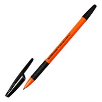 Ручка шариковая ErichKrause R-301 Orange Stick & Grip, узел 0.7мм, чернила чёрные 125389
