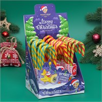 Карамель леденцовая Sweet Ness Трость (арбуз, персик, гуава), 15г 113456