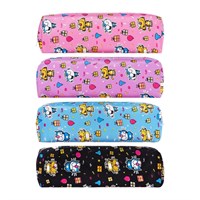 Пенал школьный «Котики», на молнии, МИКС 1шт 125579