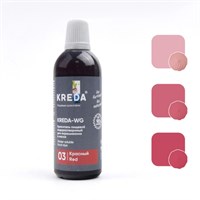 Краситель пищевой Kreda-WG 03 водорастворимый, красный, 100гр 125753