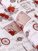 Бумага упаковочная крафт белый 