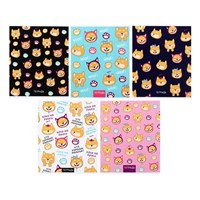 Тетрадь 48л в клетку, Calligrata «У меня лапки», обложка мелованный картон, УФ-лак, блок офсет 1шт 126077