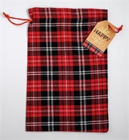 Мешочек подарочный новогодний Happy new Year, 20*30см 126157