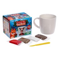 Декор кружки полимерной глиной «Новый год! Олень», н-р д/творчества 126176