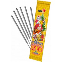 Свеча бенгальская 200, н-р 6шт. ТР166 126248