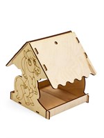Кормушка д/птиц «Лошадь», 18*16*15см, своими руками, деревянная, Greengo 126411