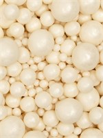 Кондитерская посыпка с мягким центром «Жемчуг», белоснежная, 50гр 126439