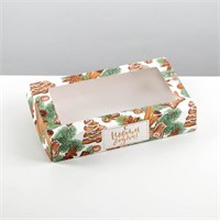 Коробка складная «Уютного Нового года», 20*12*4см 126451