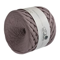 Пряжа трикотажная Saltera ЦВЕТ: ЧЕРНИКА (95) 100% хлопок 100м/ширина нити 7-9мм  126470