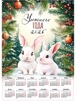 Календарь 2026 настенный «Уютный», А2 126590