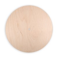 Деревянная заготовка д/часов круглая 25 см  zuma 34456