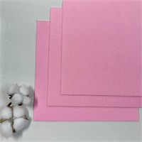 Фетр 2мм 25*25 см Св.Розовый, 1шт 106707