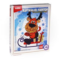Картина из пайеток 