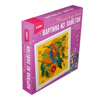 Картина из пайеток 