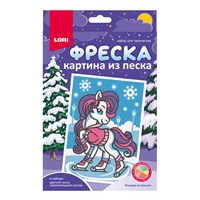 Фреска. Картина из песка 