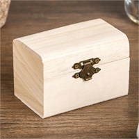 Шкатулка д/росписи дерево прямоугольник «Орех», д/творчества, декора, 9*5*6см 126887