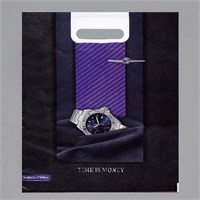 Пакет «Время», полиэтиленовый, с вырубной ручкой, 30*40см, 60мкм 126931