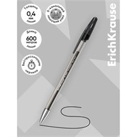 Ручка гелевая ErichKrause. R-301 Classic Gel Stick, чёрный стержень, узел 0.5мм, для ОГЭ и ЕГЭ 127042
