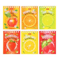 Блокнот Hatber «Сладкое настроение», А7, 40л, на гребне, обложка из мелованного картона, 1шт 127094