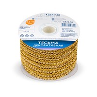 Тесьма GSH-10 шанель 10мм серебро, золото  14433