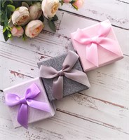 Коробка-футляр с ложементом для украшений 6,5*4,4см, ассорти 102247