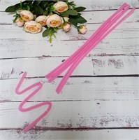 проволока синельная плюш 6шт, цв. розовый 108514