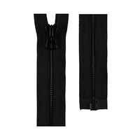 Молния G3071 50см Тип 7 1шт разъёмная однозамковая, цв черный 127134