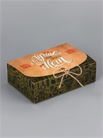 Подарочная коробка сборная «Мужская», 16.5*11,5*5см 127209