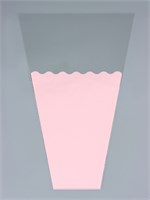 Пакет конус д/цветов, «Чувства», 28*8*44см, розовый 127283