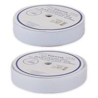 Липучка LG-50B 50мм 1м Белый 127434